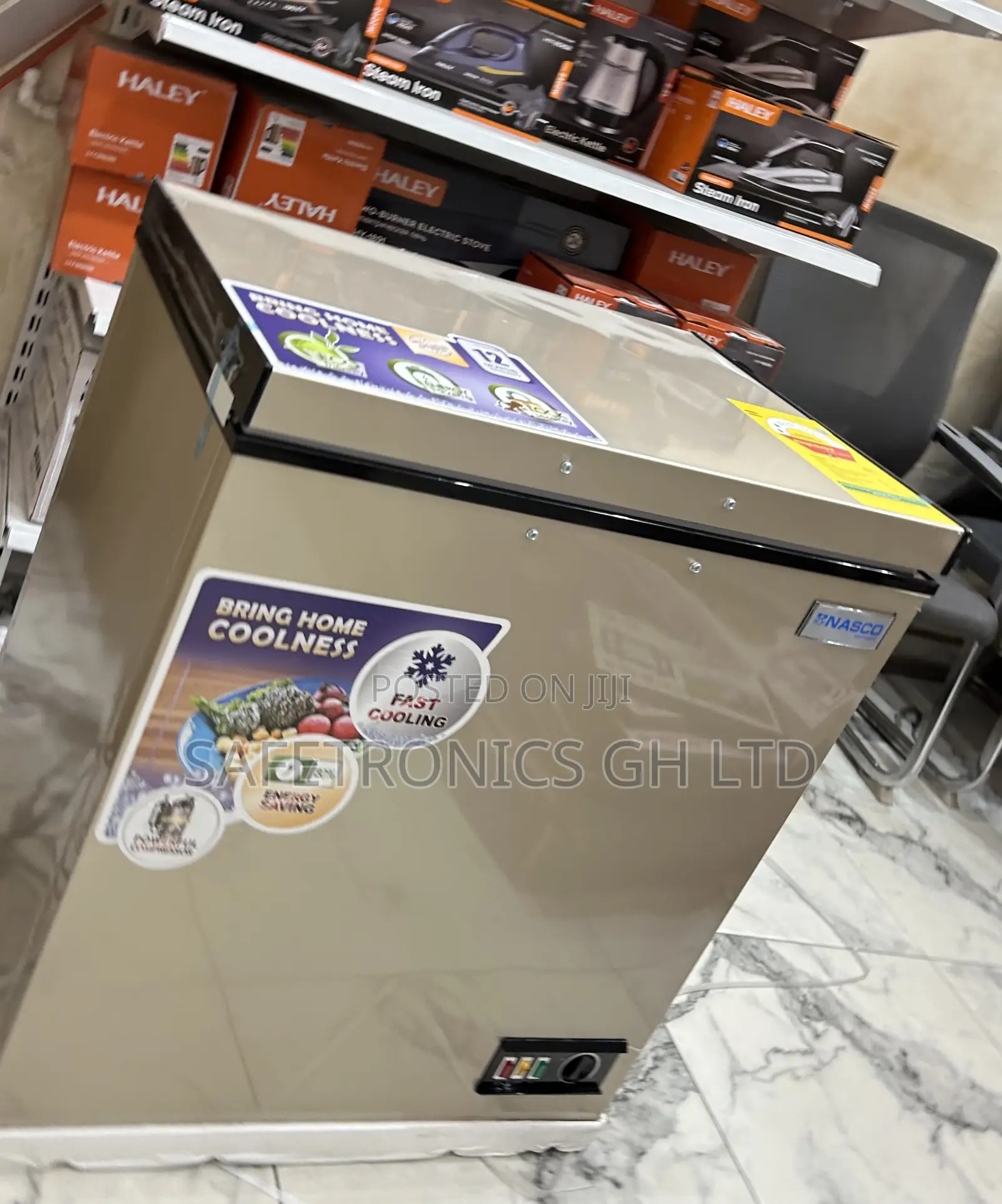 Best Design 138 Liters Electric Gold Singledoor Nas-175fl Freezer