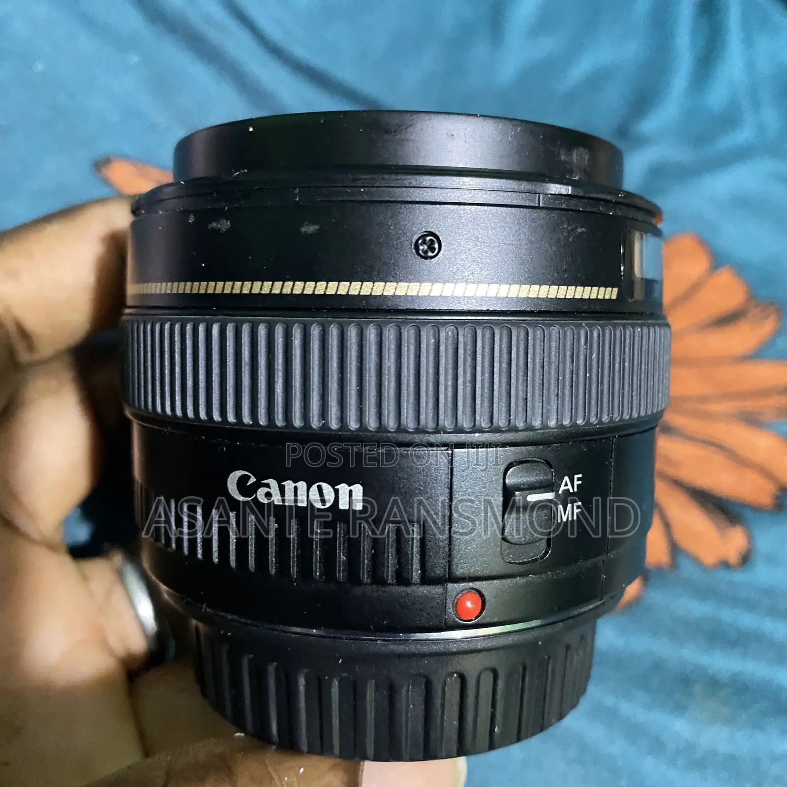 Canon Ultrasonic Lens Ef 50mm 1.4