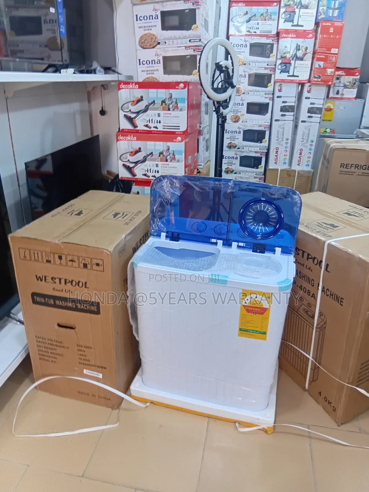 Westpool 4.0 Washing Machine for Everyday Laundry