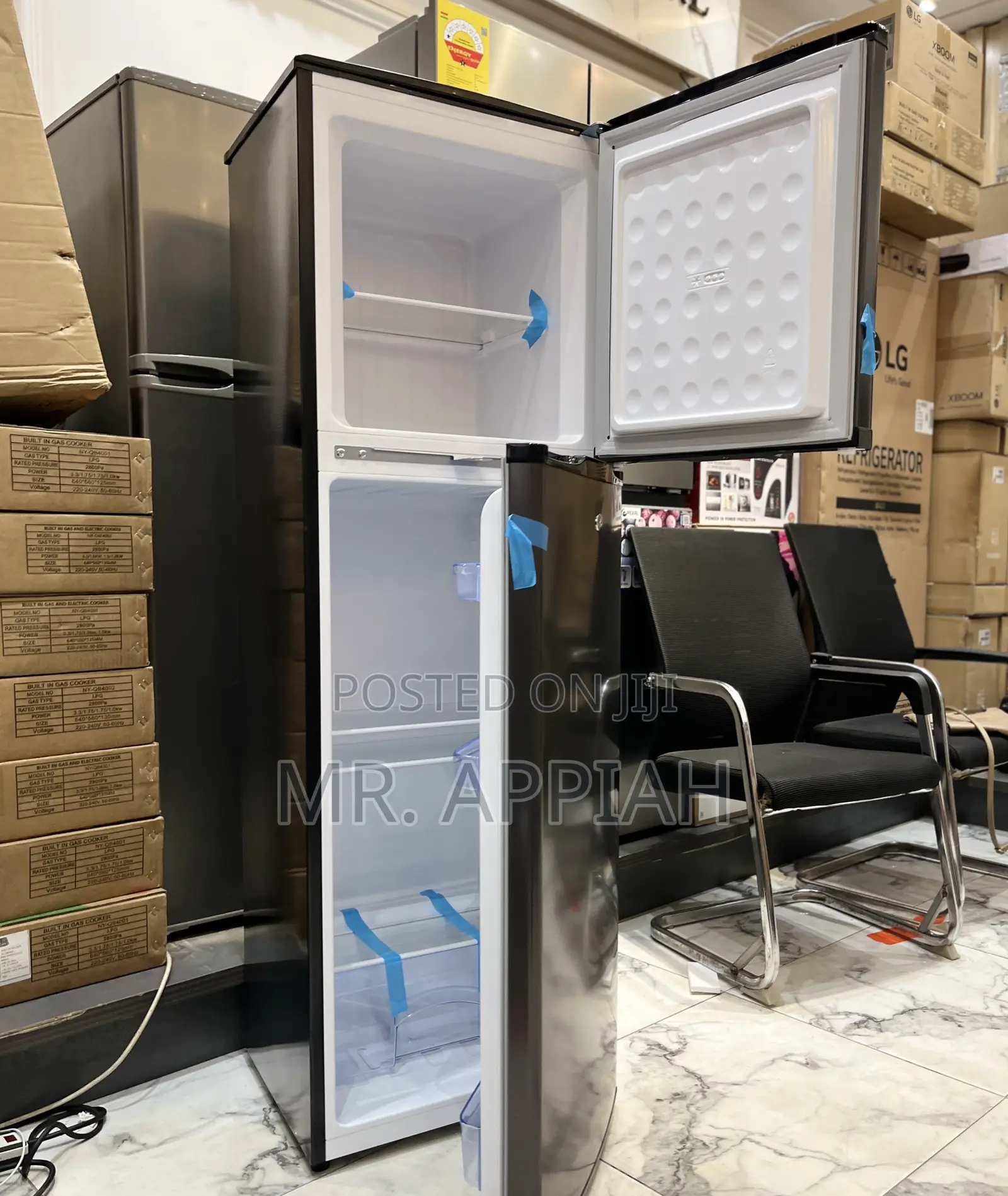 Fast Chilling Nasco Nasf2-22 -165l Top Mount Freezer Fridge 