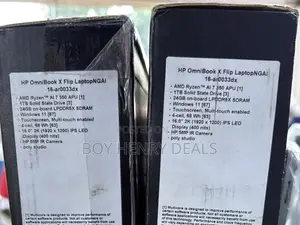 New Laptop HP OmniBook X Flip 16" 24GB AMD Ryzen 7 SSD 1T