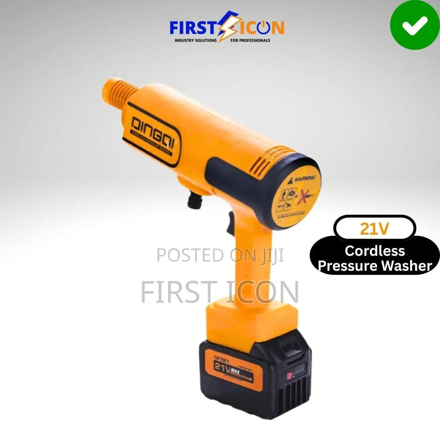 Portable Cordless High Pressure Washer | Car Wash – Je09001 Dinqi