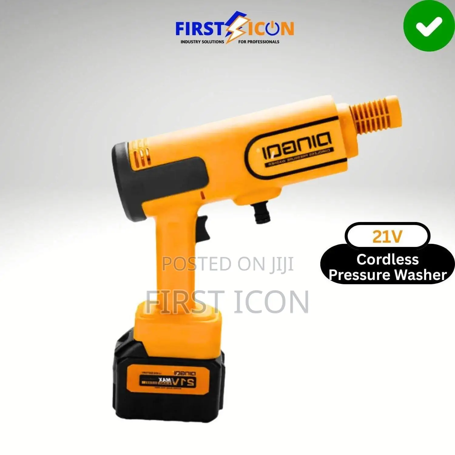 Portable Cordless High Pressure Washer | Car Wash – Je09001 Dinqi