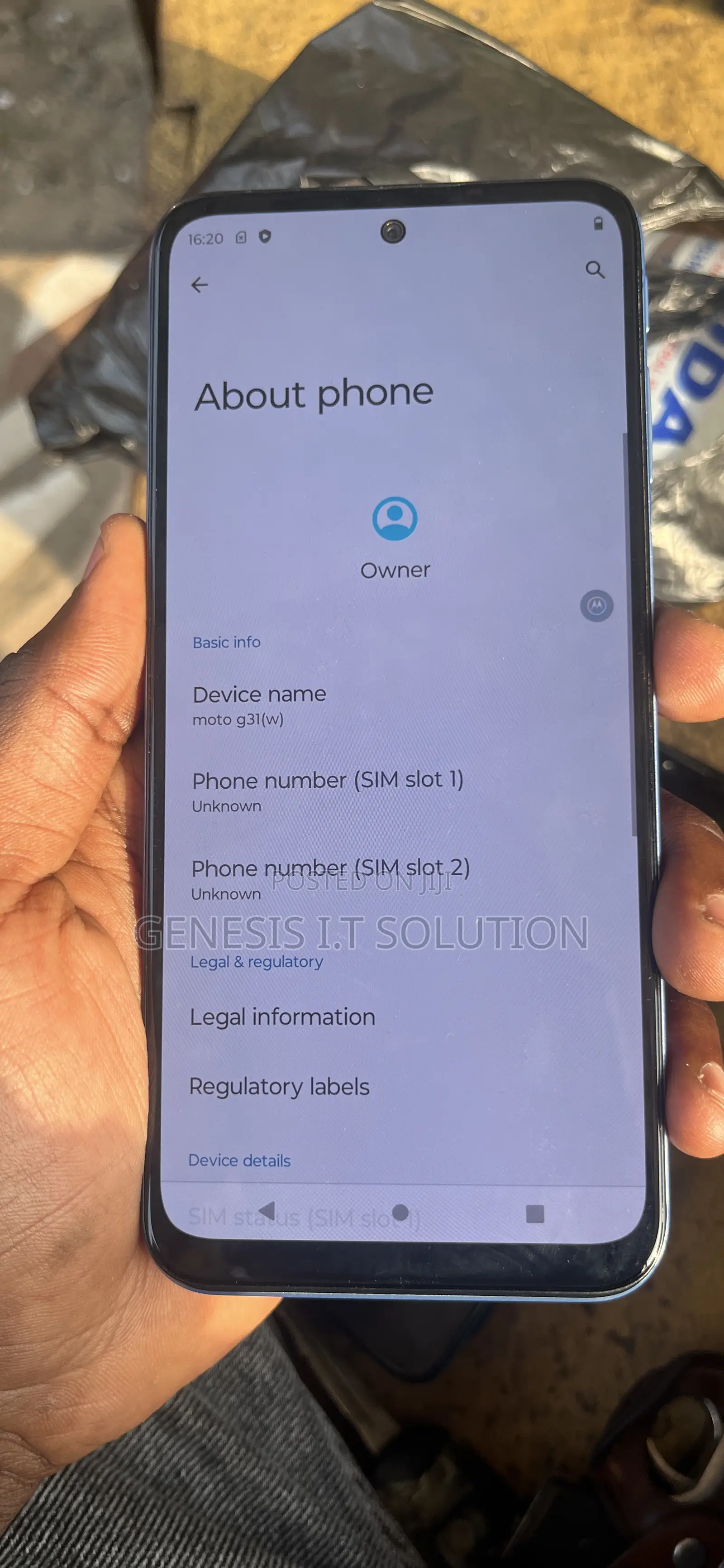 Motorola Moto G31 64 GB Blue