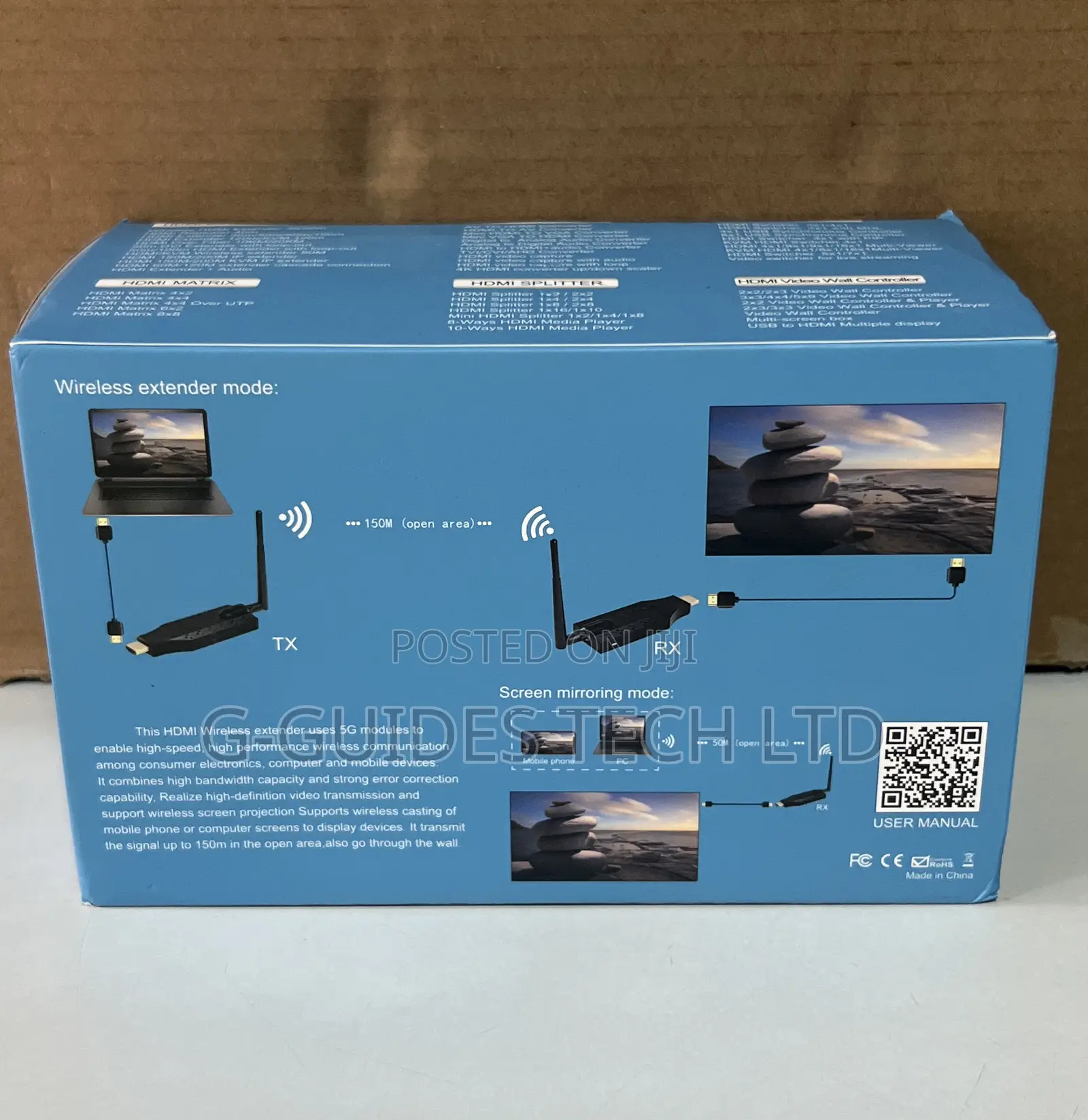 150m Hdmi Wireless Extender Transmitter and Receiver