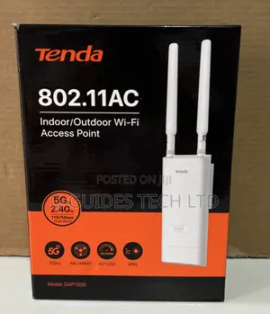 Tenda Ac1200 Dual-Band Indoor/Outdoor Wi-Fi Access Point Oap1200