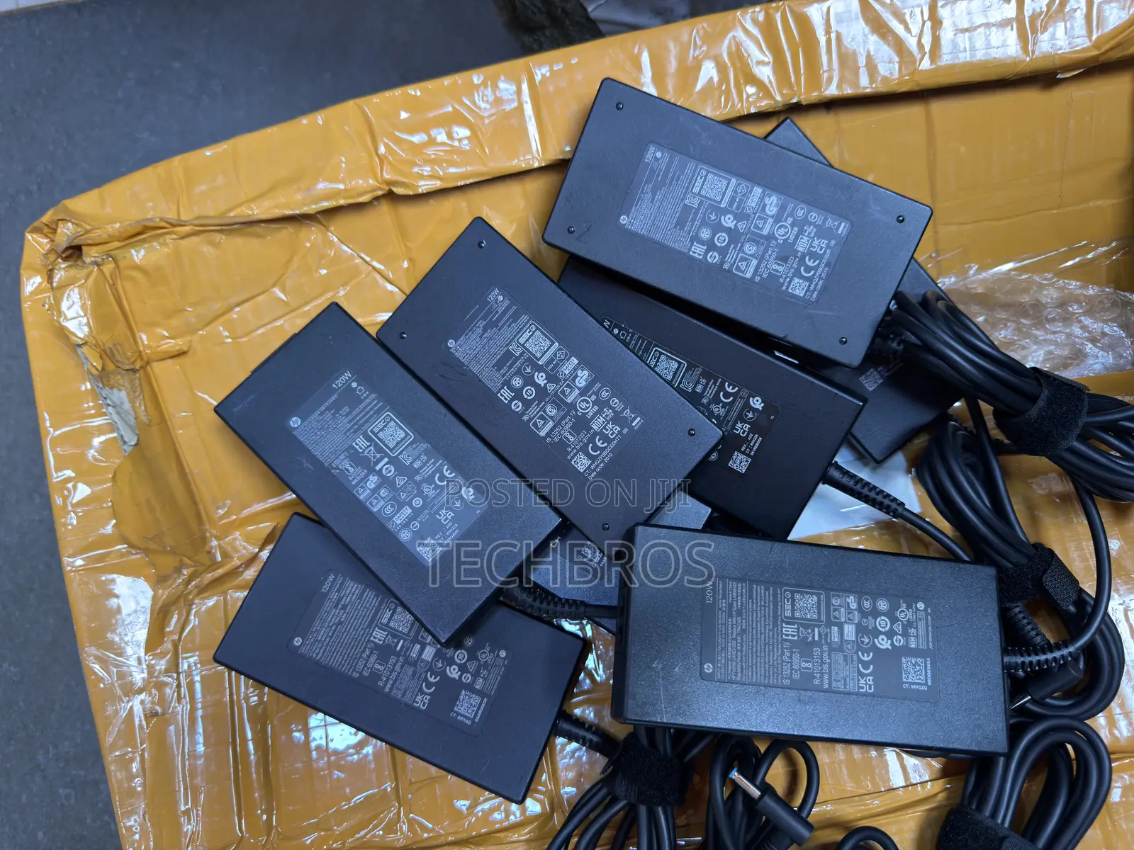 Original 120w Hp Blue Pin Charger ( Home Used)