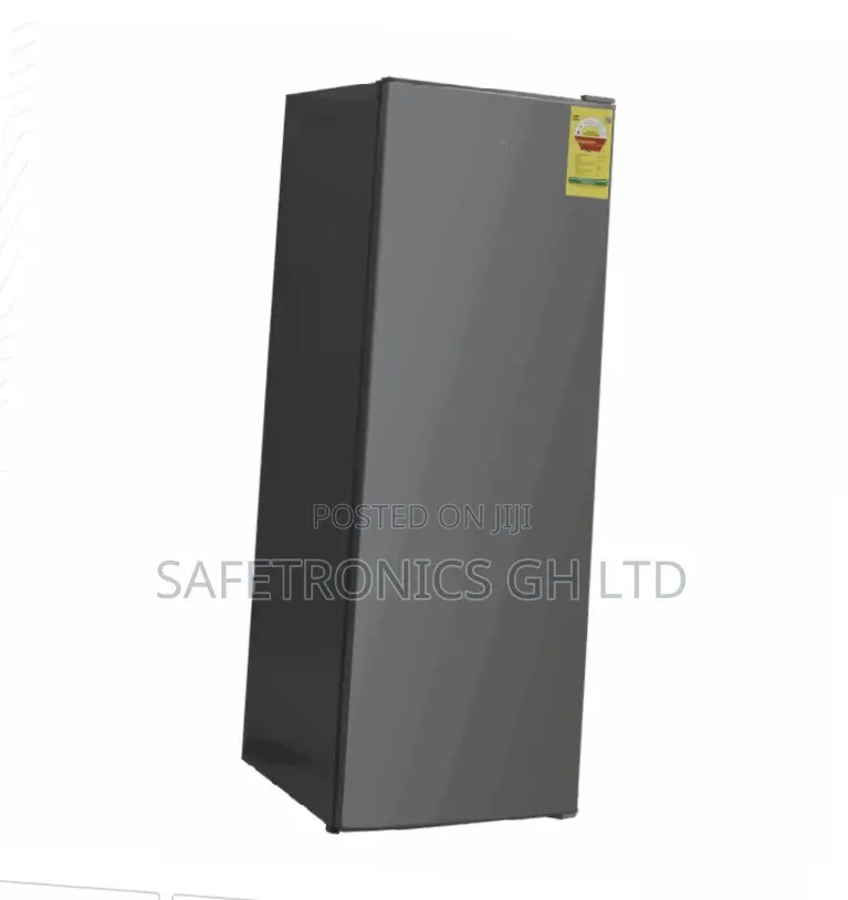 Choose Electric Grey Singledoor TCL 168 Liters Upright Fridge