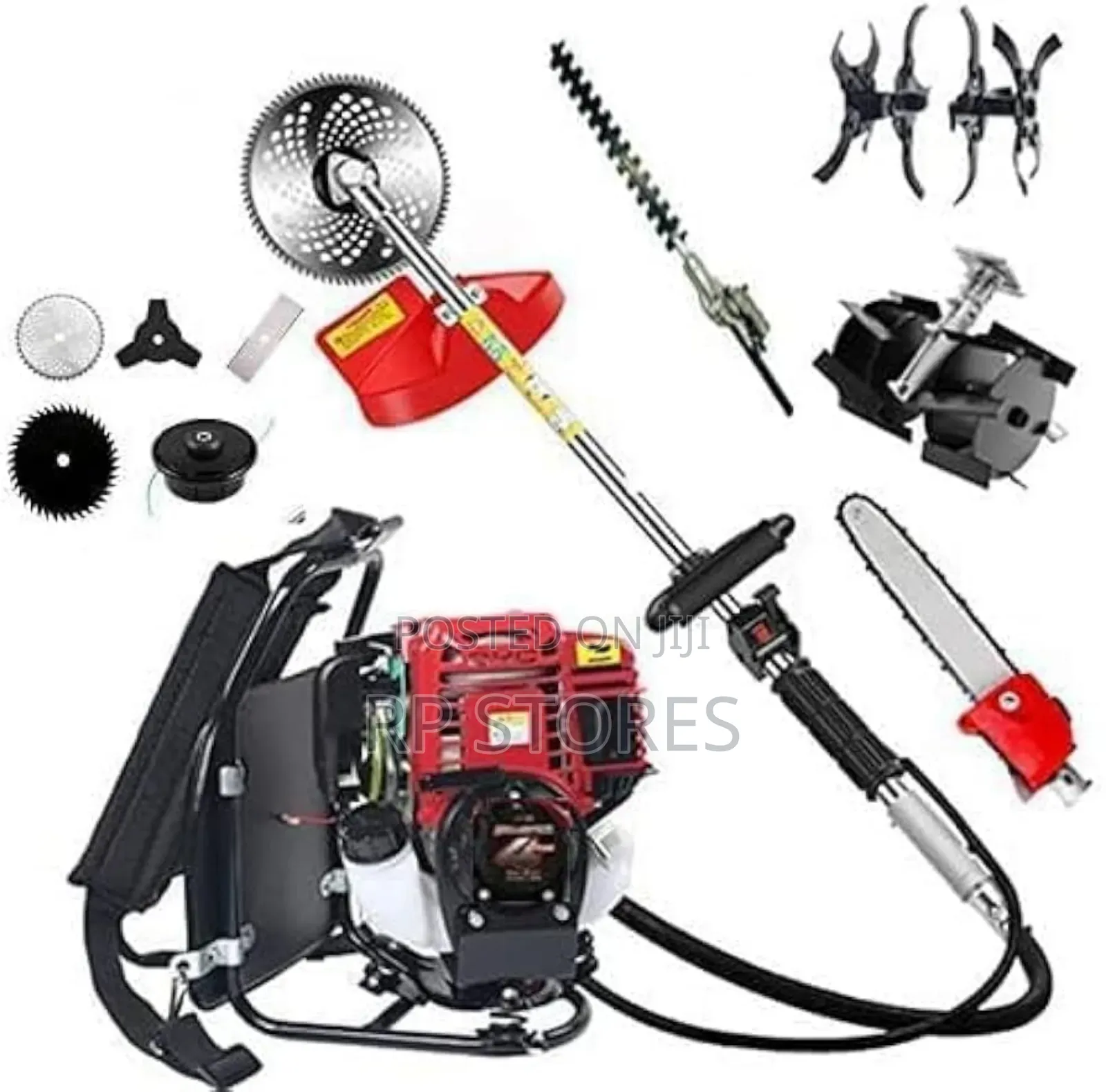 Ecoolmax Brush Cutters 8in 1/ Gasoline