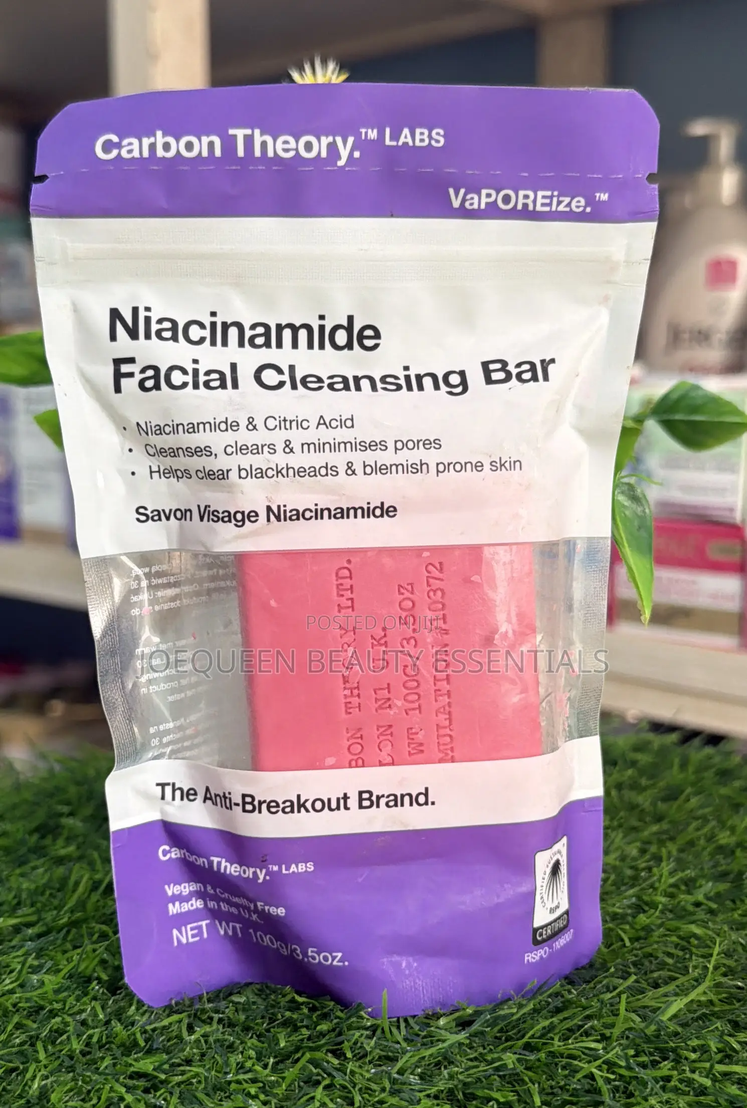 Carbon Theory Facial Cleansing Bar