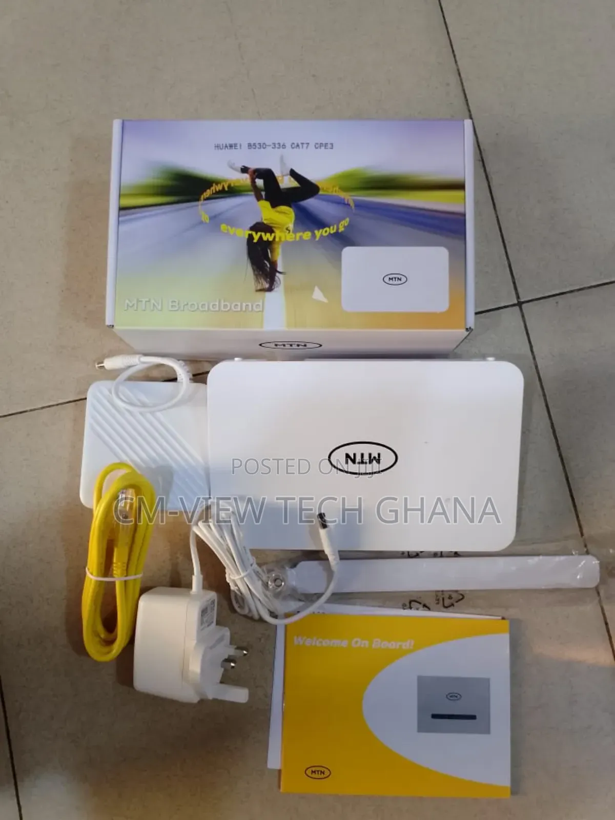 MTN Cat7 Universal Sim Router With Backup Power Bank in Circle ...