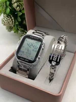 Skmei Watch And Bangle Set