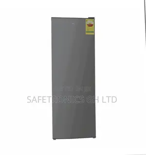 TCL Fast Cooling 168 Liters Singledoor Upright Electric Grey Freezer