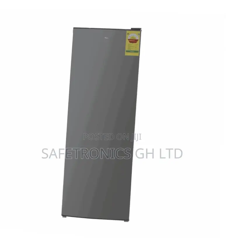 Long Lasting TCL Electric Grey Singledoor Fast 168 Liters Freezer