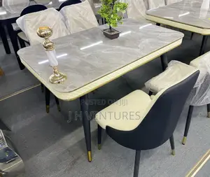 4 Seater Marble Dining Table