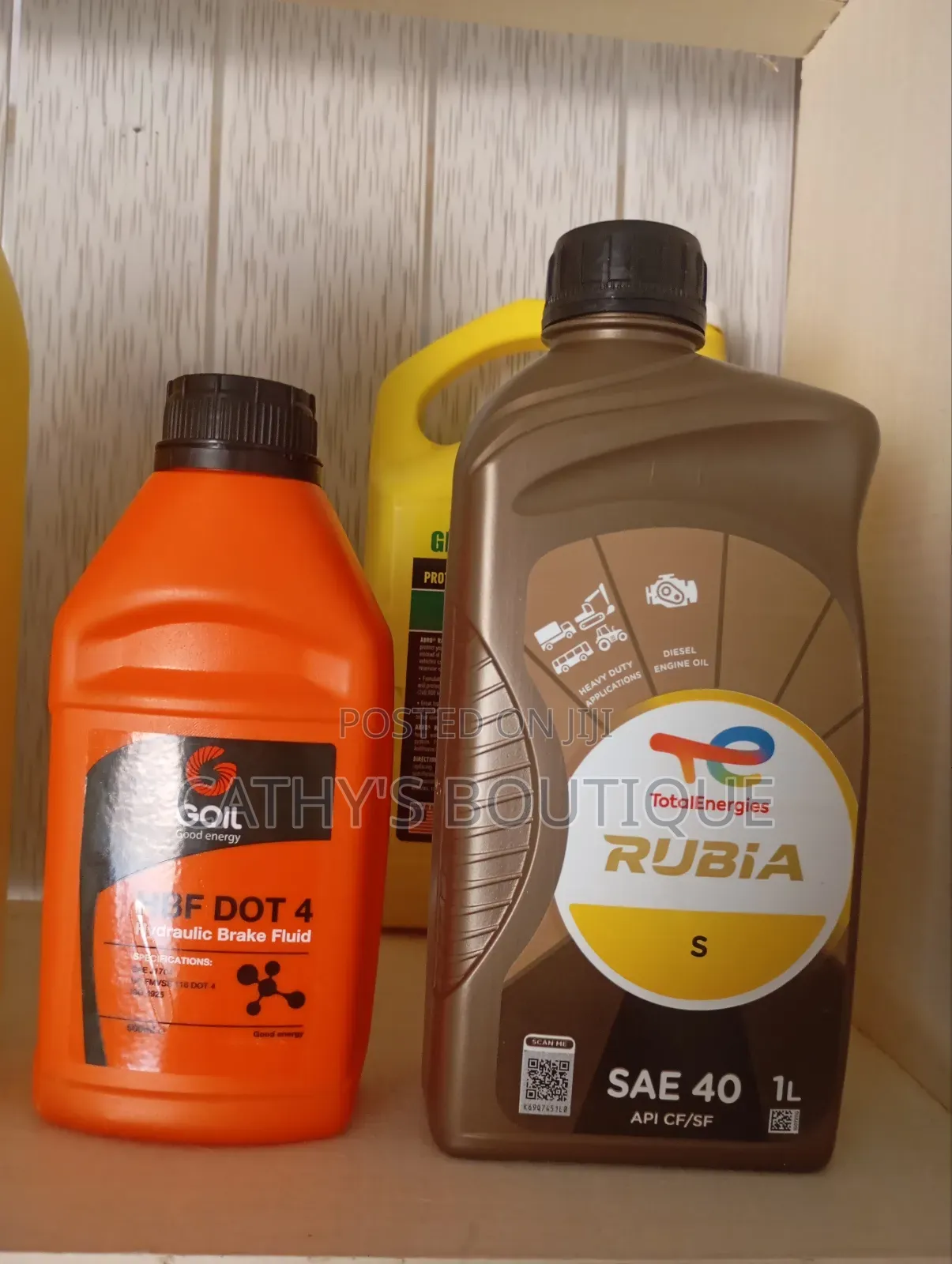 Goil,Total and Shell Engine Oil