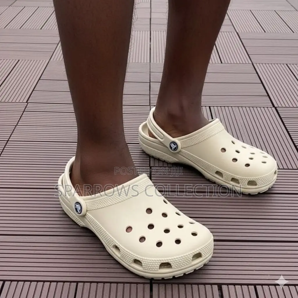 Original Classic Crocs Cream