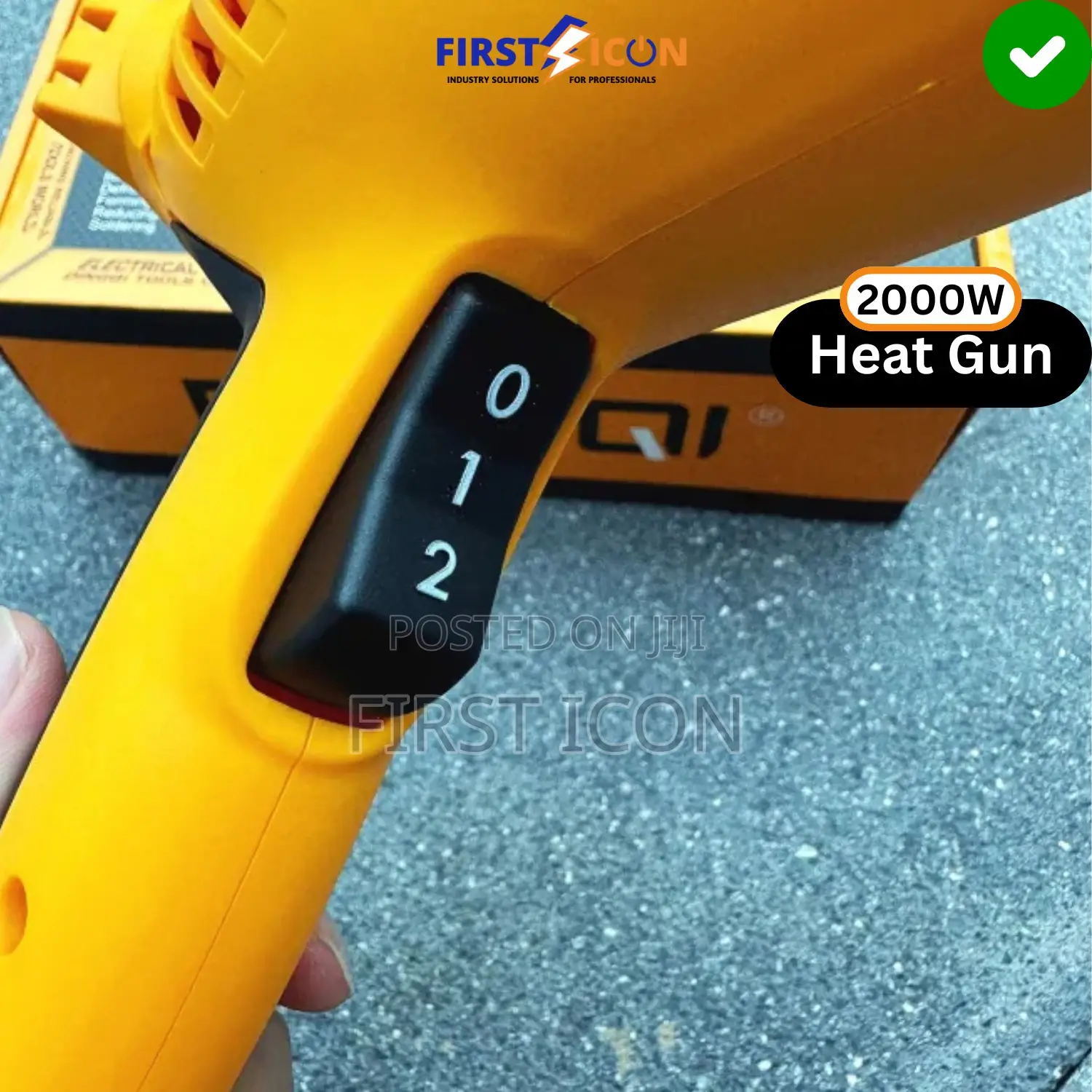 2000w Heat Gun | Hot Air Gun - Dingqi 121103