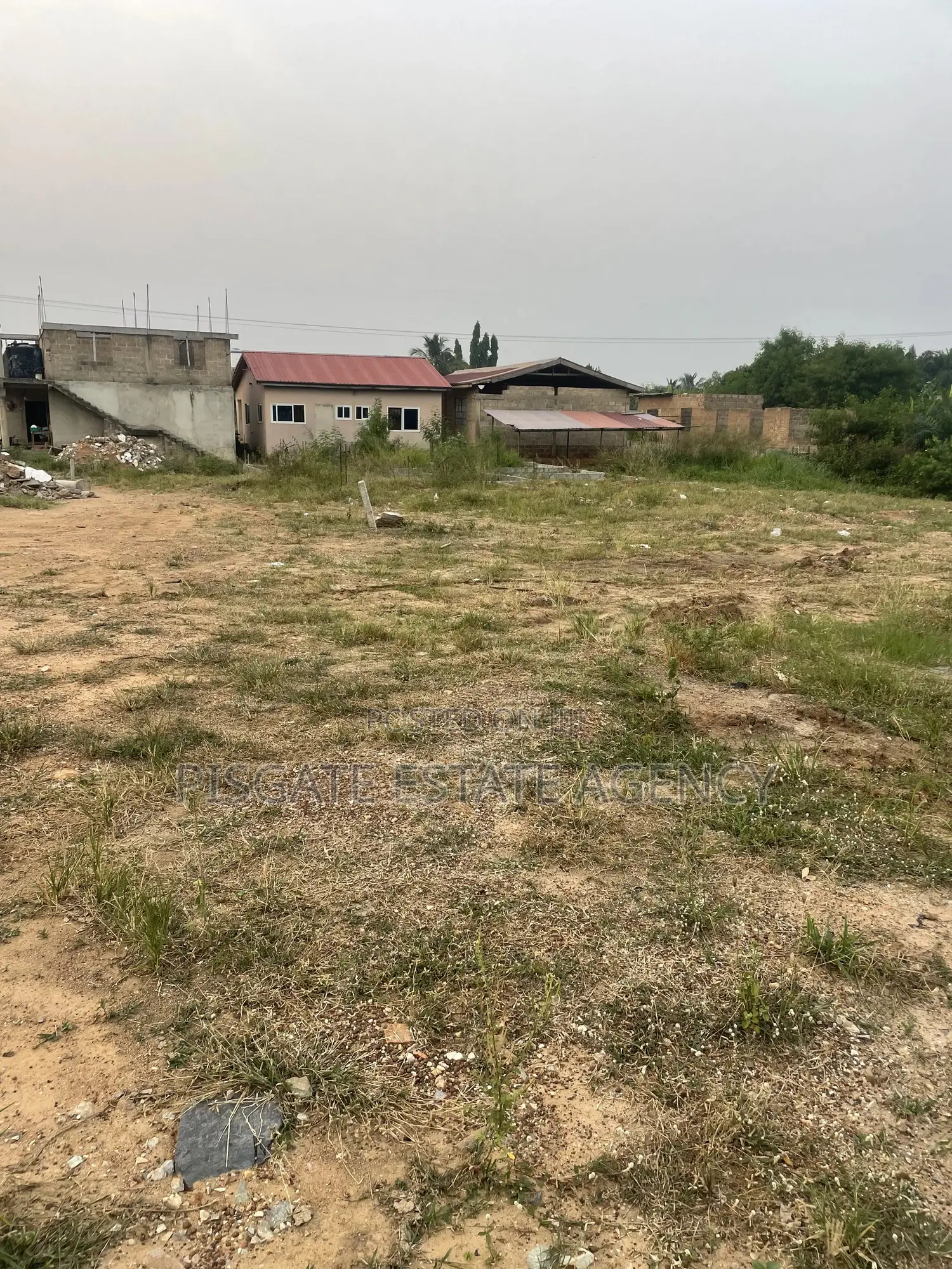 Half Plot 50/70 for Sale at Ablekuma -Pokuase Highway