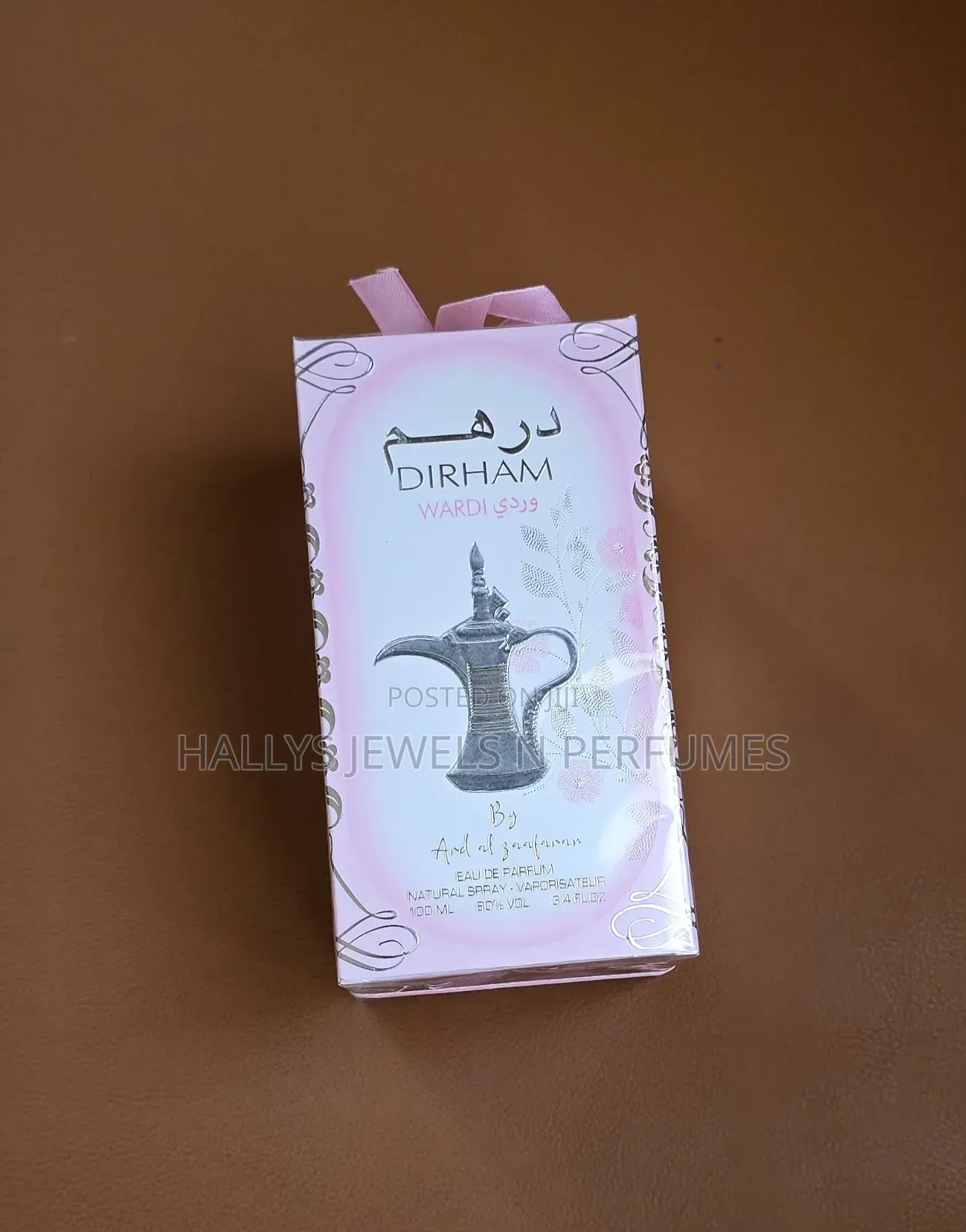 Dirham Wardi Eau De Parfum by Ard Al Zaafaran, 100ml, Women's