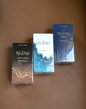 Island (Dreams, Vanilla Dunes) Perfumes by Khadlaj, 100ml, Unisex