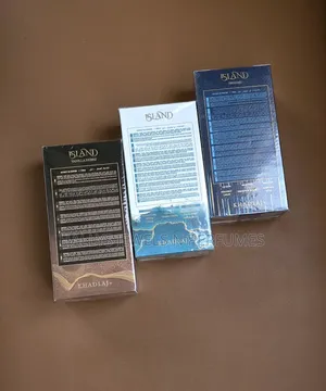 Island (Dreams, Vanilla Dunes) Perfumes by Khadlaj, 100ml, Unisex