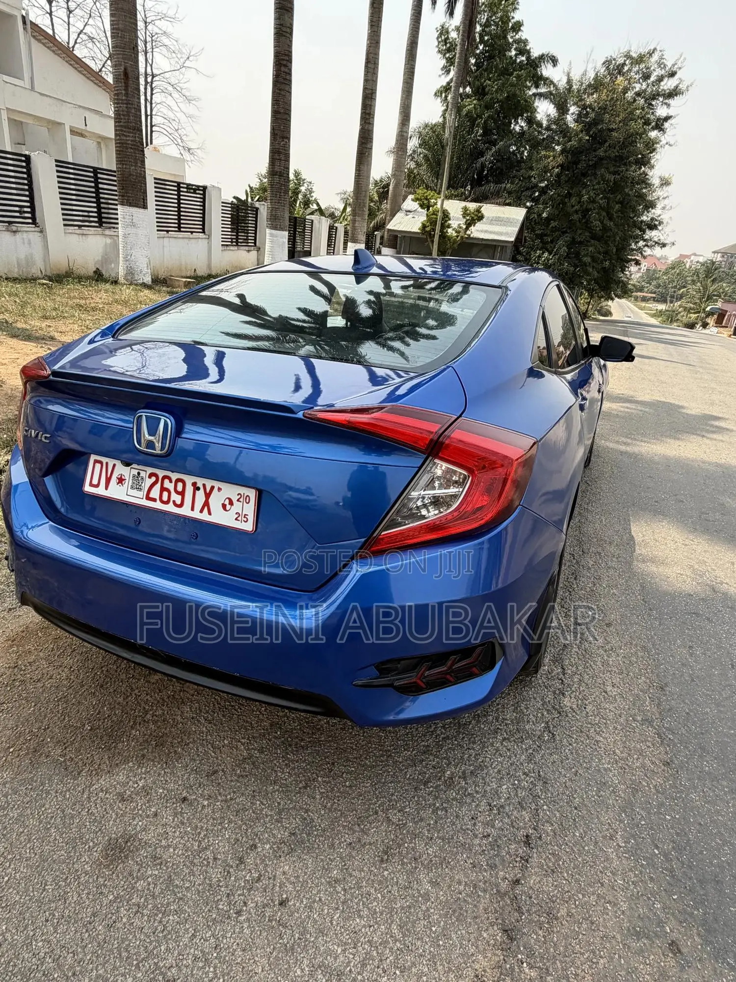 Honda Civic EX-T Sedan 2018 Blue