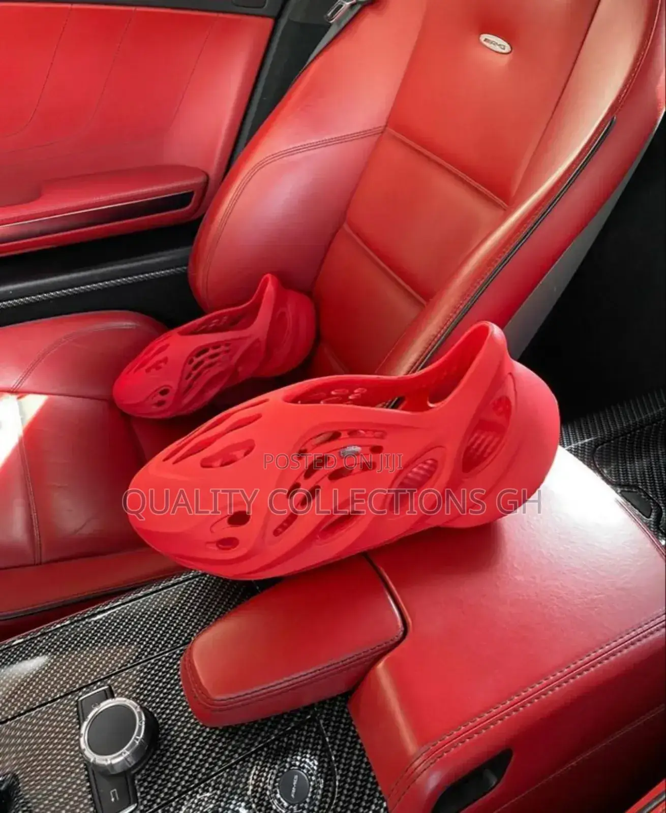 Yeezy Foam Runner Red