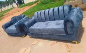 Modern Velvet Sofa Set