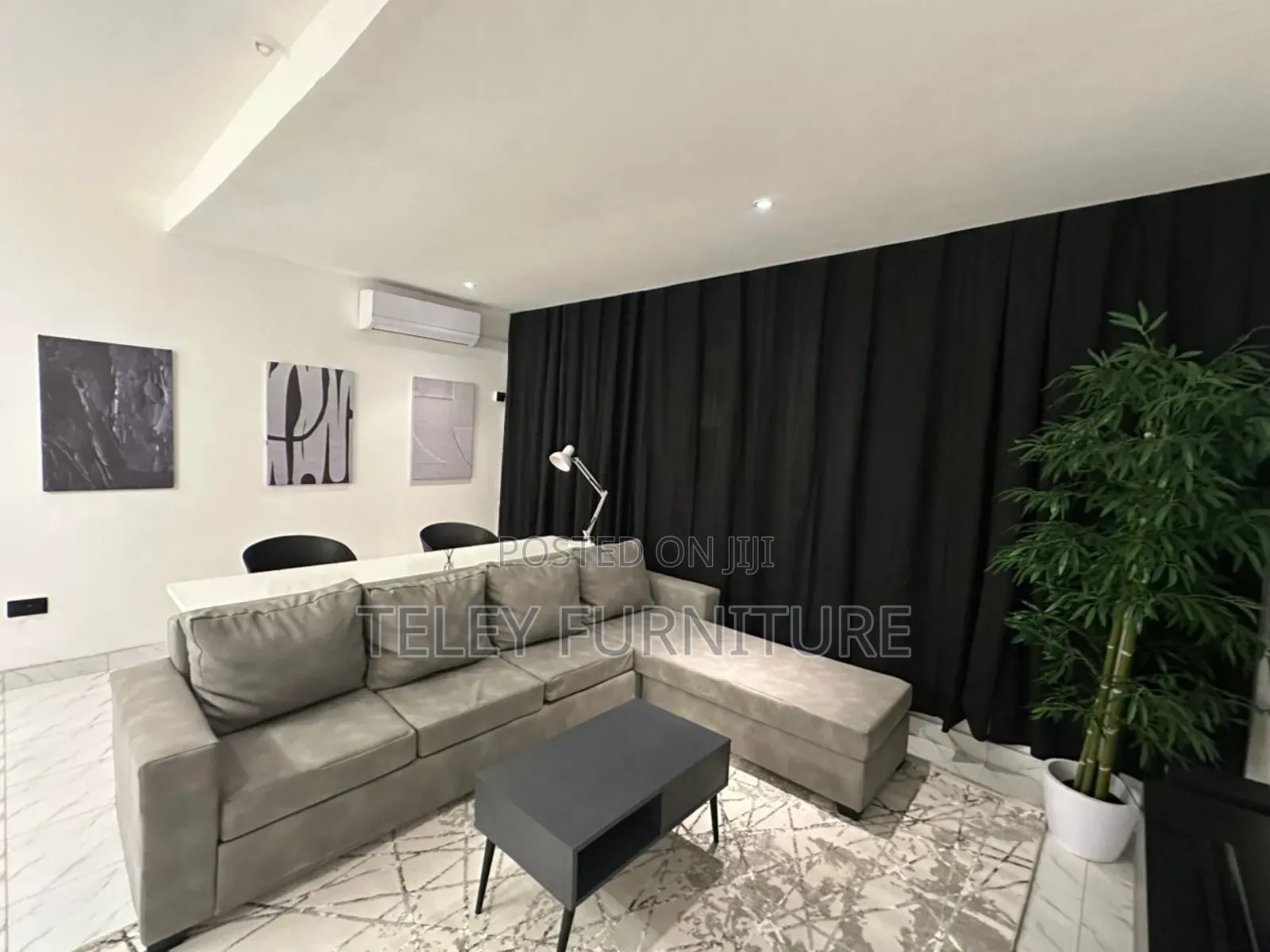 7 Seater Lshape Sofa