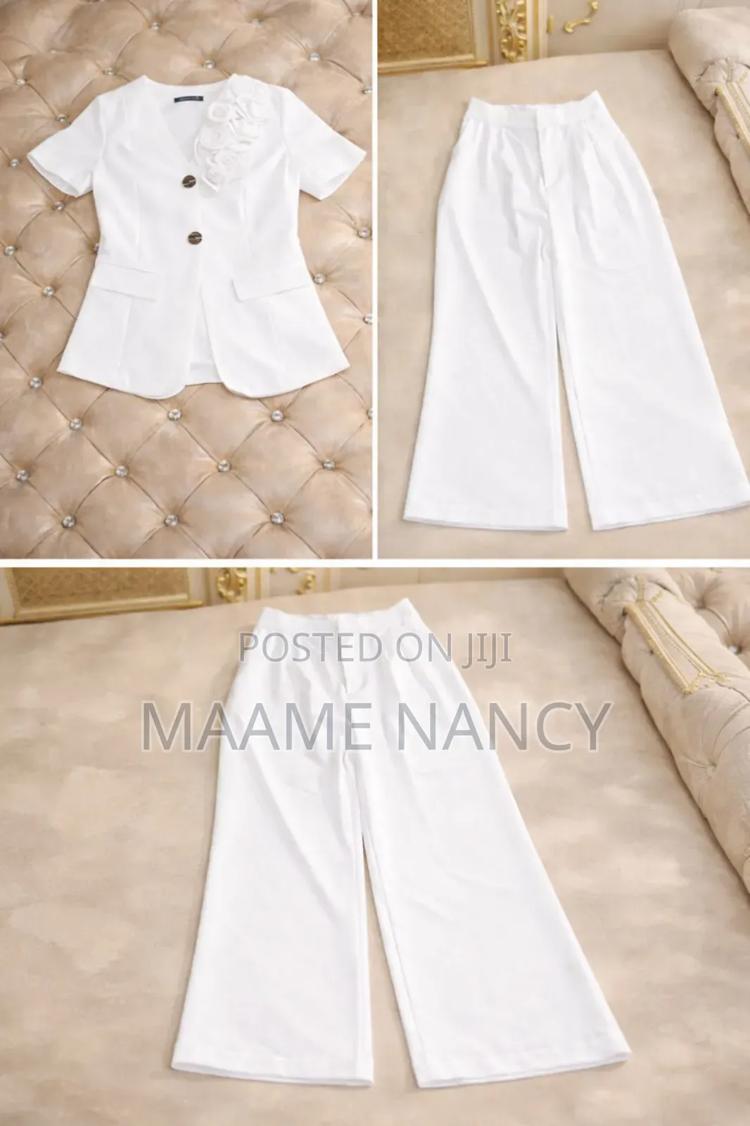 Two Piece Top and Trousers