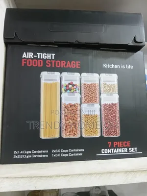 7-Pieces Airtight Food Storage Containers Set