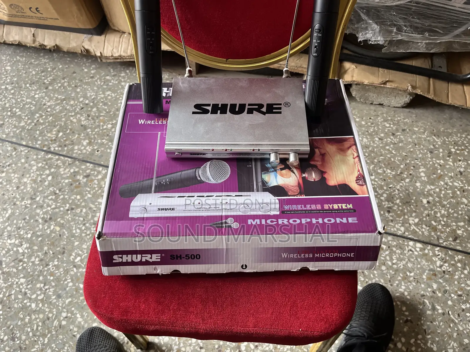 Shure Sh-500 2 In 1 Microphone