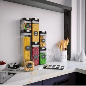 7-Pieces Airtight Food Storage Containers Set