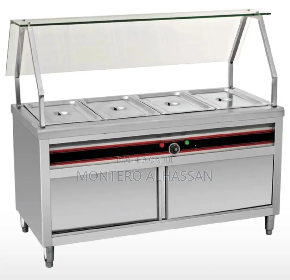 Bain Marie With Shelves