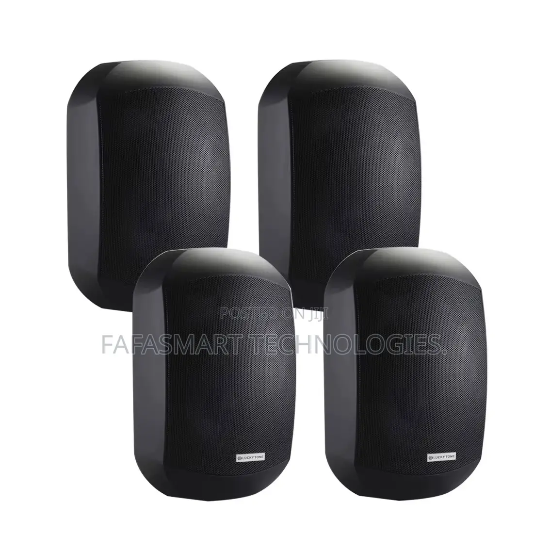 Pair Of Outdoor Wall Mount Speaker With 8-inch Fweather Speaker