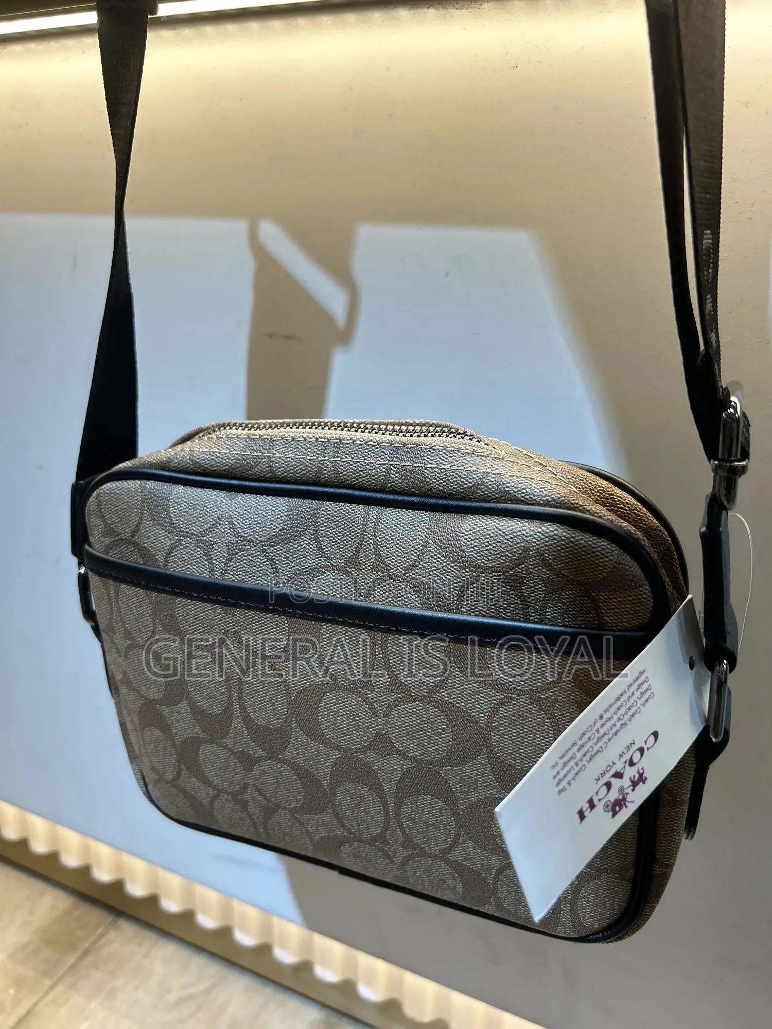 Coach Graham Crossbody Bag In Signature Coated