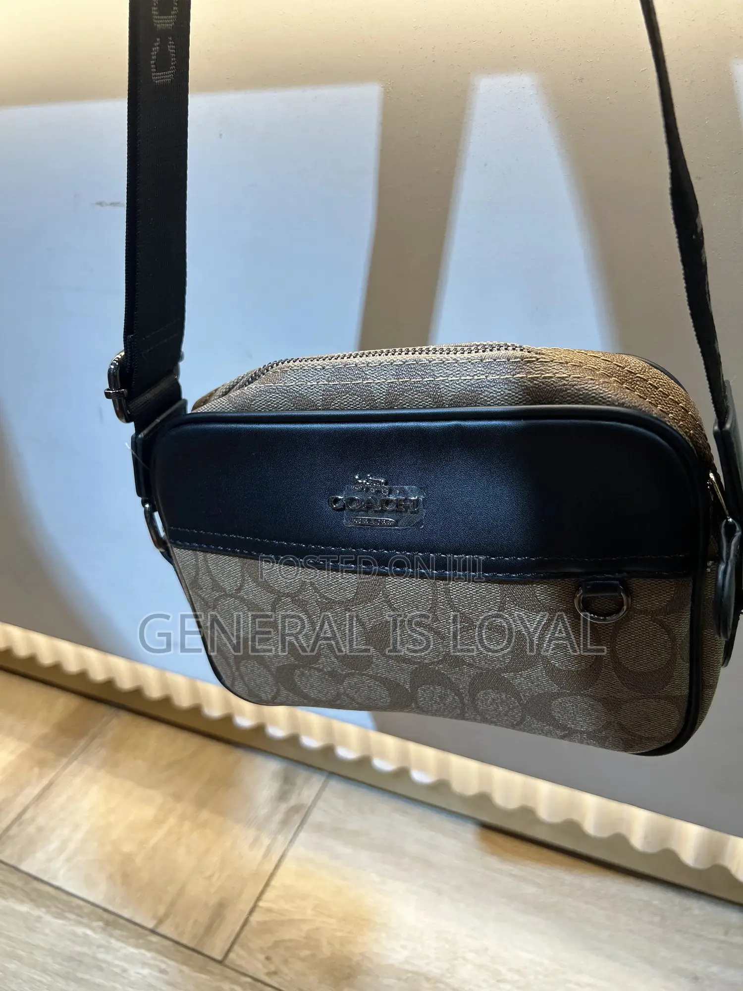 Coach Graham Crossbody Bag In Signature Coated