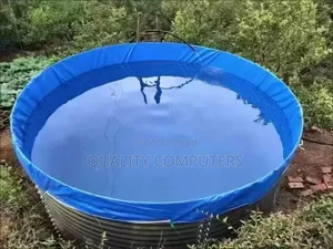 Circular Tarpaulin Fish Water Tank(9.84 Ft Diameter, 3.28 Ft Height)