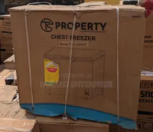 Property 200l Chest Freezer With Sliding Glass