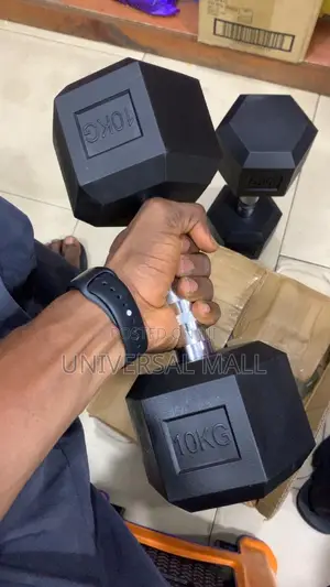 10kg Metallic Dumbbells (Pair)