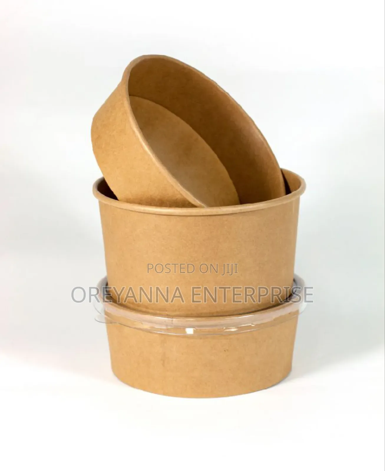 Craft Paper Bowls 750ml ( Ghc135) For 50pcs
