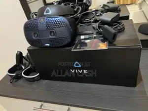 HTC Vive Cosmos Vr Headset-Open Box-Complete Set W/ Controllers Cables