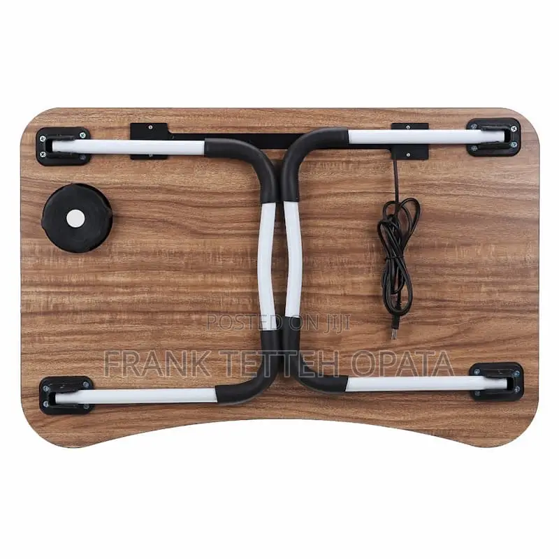 Foldable Laptop Table With Usb Slot