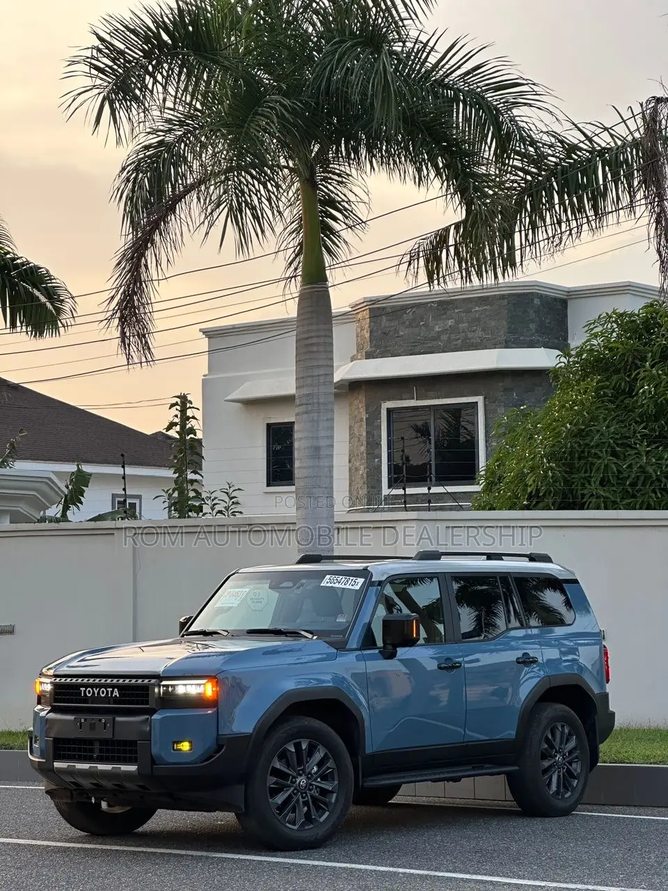 Toyota Land Cruiser Prado 2024 Blue