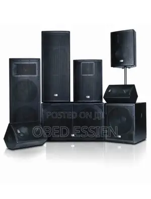 Full Set of Speakers for Auditoriums, Churches and More