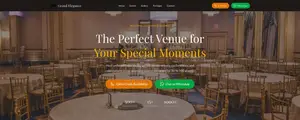Event Venue Website - Call and Whatsapp Optimized (Ready to Use)–