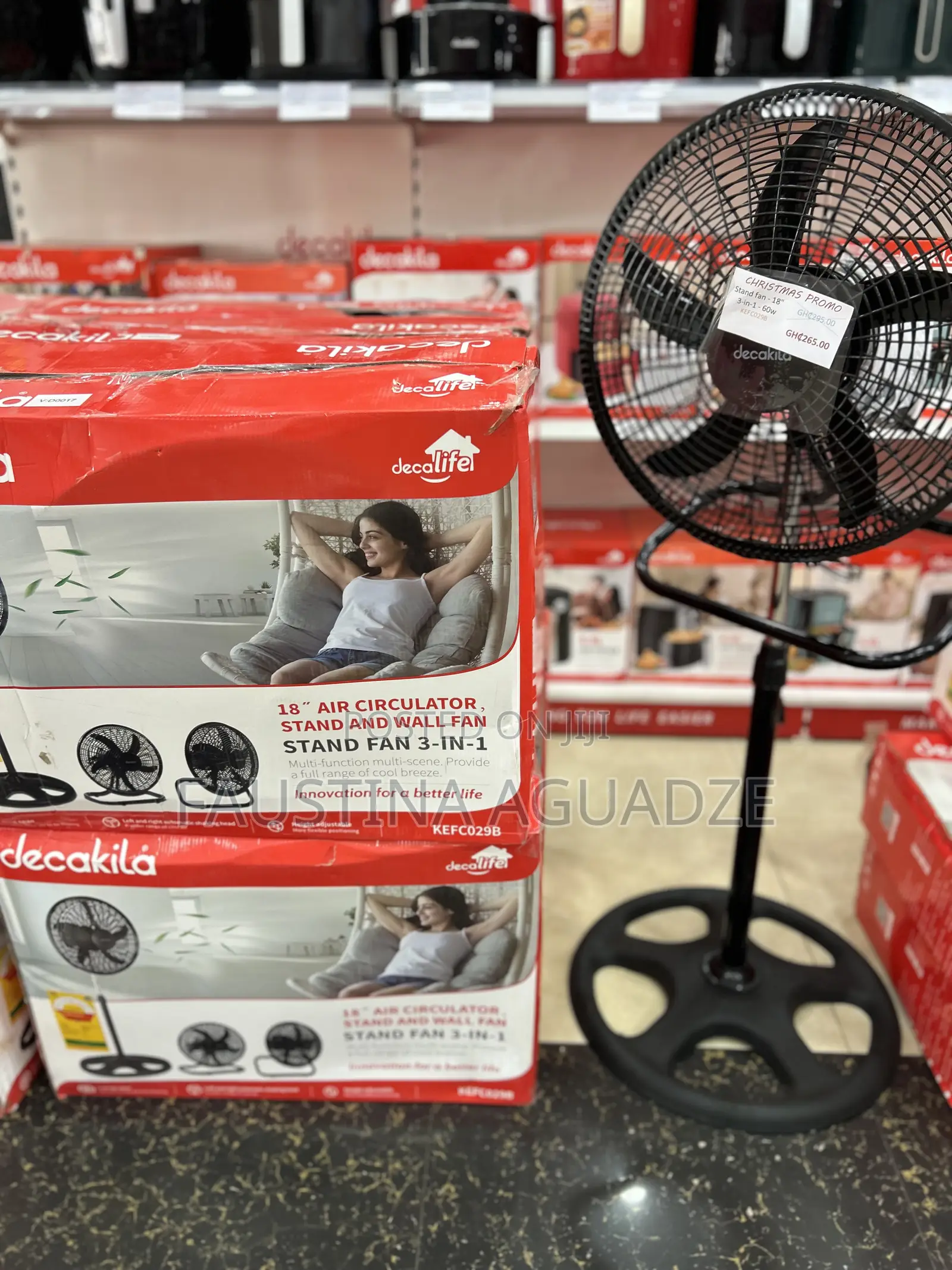 Decakila 3 in One Fan