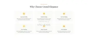 Event Venue Website - Call and Whatsapp Optimized (Ready to Use)–