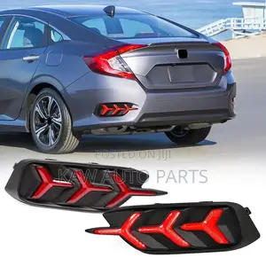 2016,2017,2018,2019,2020 Back , Rear Bumper Reflector for Honda Civic